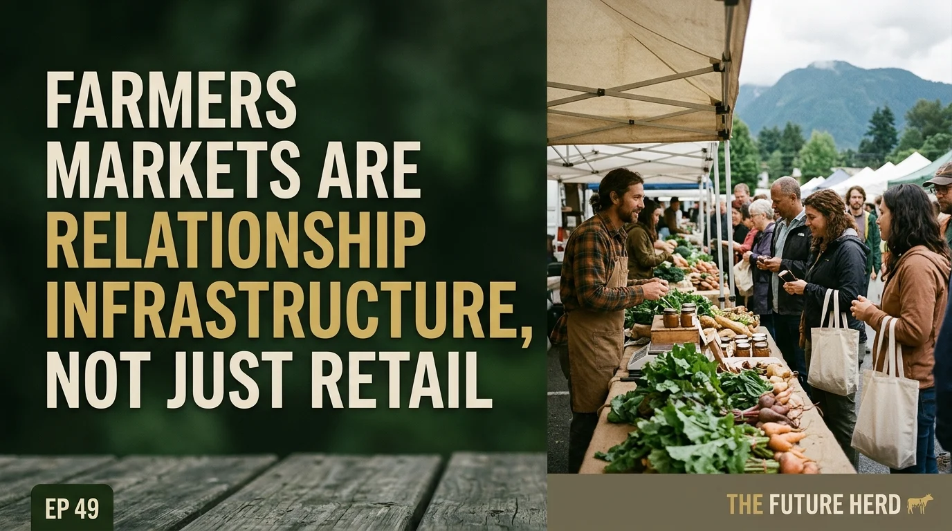 Un marché fermier