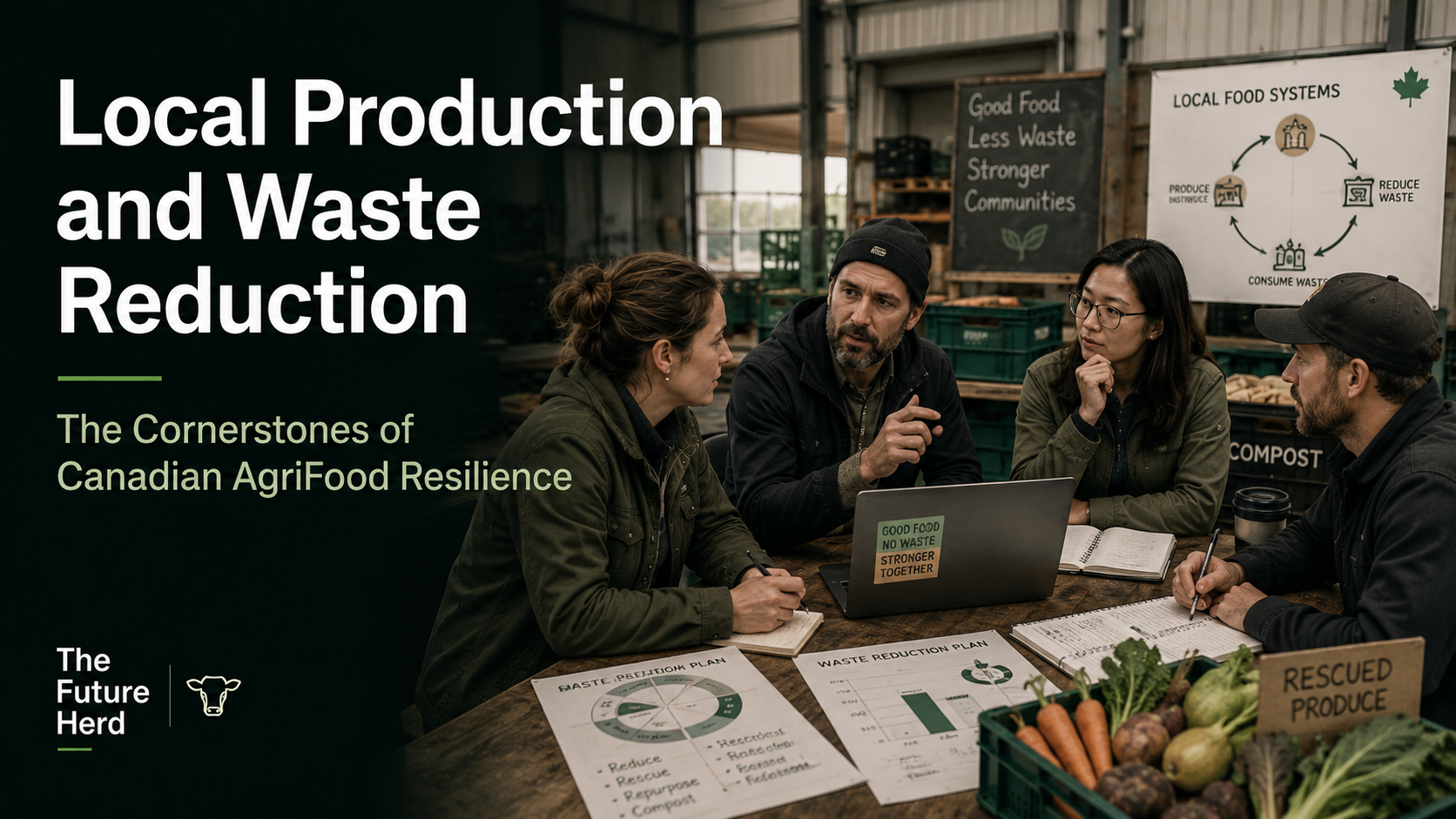 Local Production and Waste Reduction: The Cornerstones of Canadian AgriFood Resilience